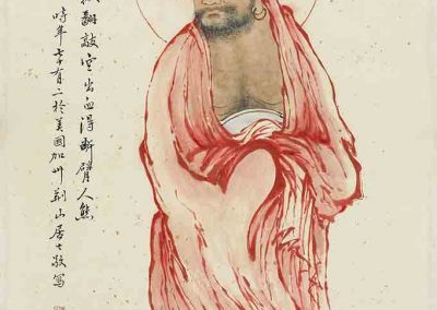 Bodhidharma in a Red Robe