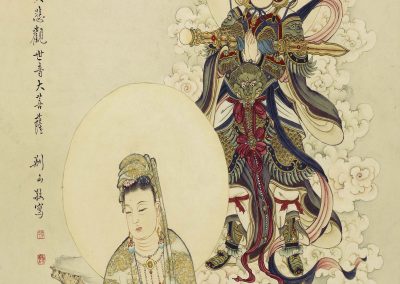 Avalokiteśvara and Skanda